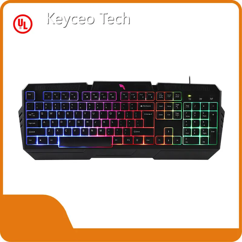 Ergonomic Office Keyboard Keyceo,Membrane 104/105/107 Keys Are Available 1
