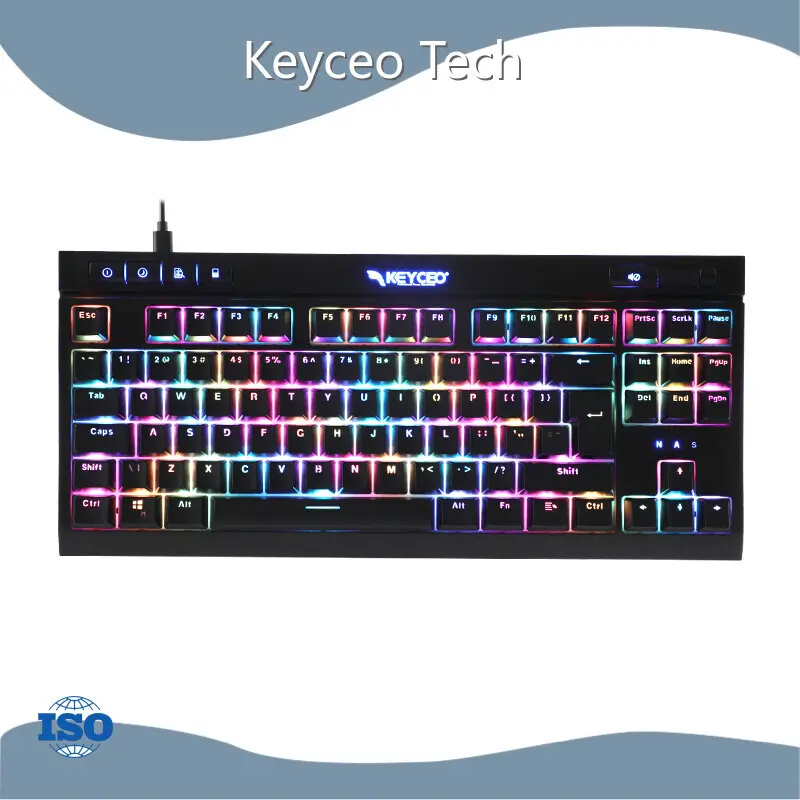 Best Mechanical Keyboard for Gaming and Programming KY-MK47 363*166*36mm Best Mechanical Keyboard for Gaming and Programming 5pcs Keyceo Brand 1