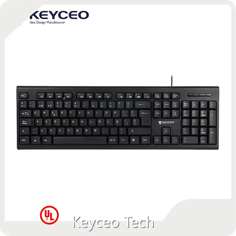 Heated Ergonomic Keyboard 107 Keys Keyceo Company 1