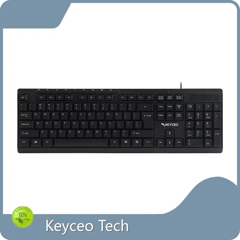 Custom Best Wired Keyboard for Office Use 440*141*27mm Keyceo 1