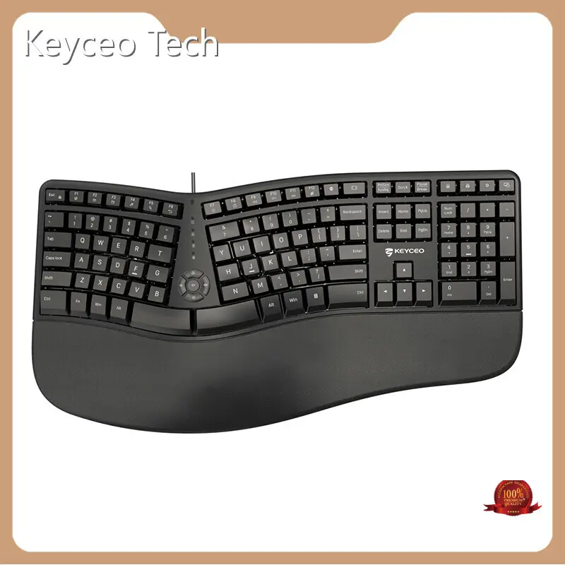 Budget Ergonomic Keyboard Keyceo1.5m Membrane Yes 1