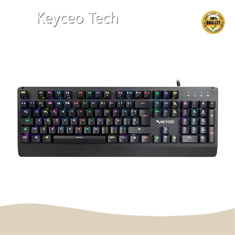 Slim Mechanical Gaming Keyboard 800-1200-1600-2400 Keyceo Company 1