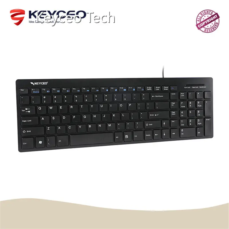 Open Source Ergonomic Keyboard 104/105/107 Keys - - Keyceo 1