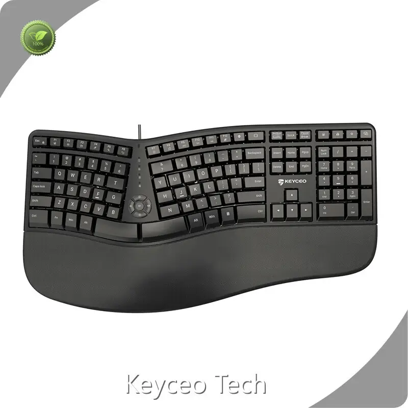 Ergonomic Keyboard Features Membrane by Keyceo 1