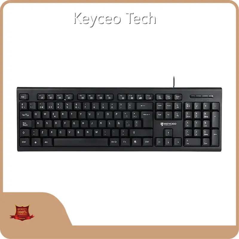 Keyceo Wireless Mechanical Keyboard and Mouse Combo for 1