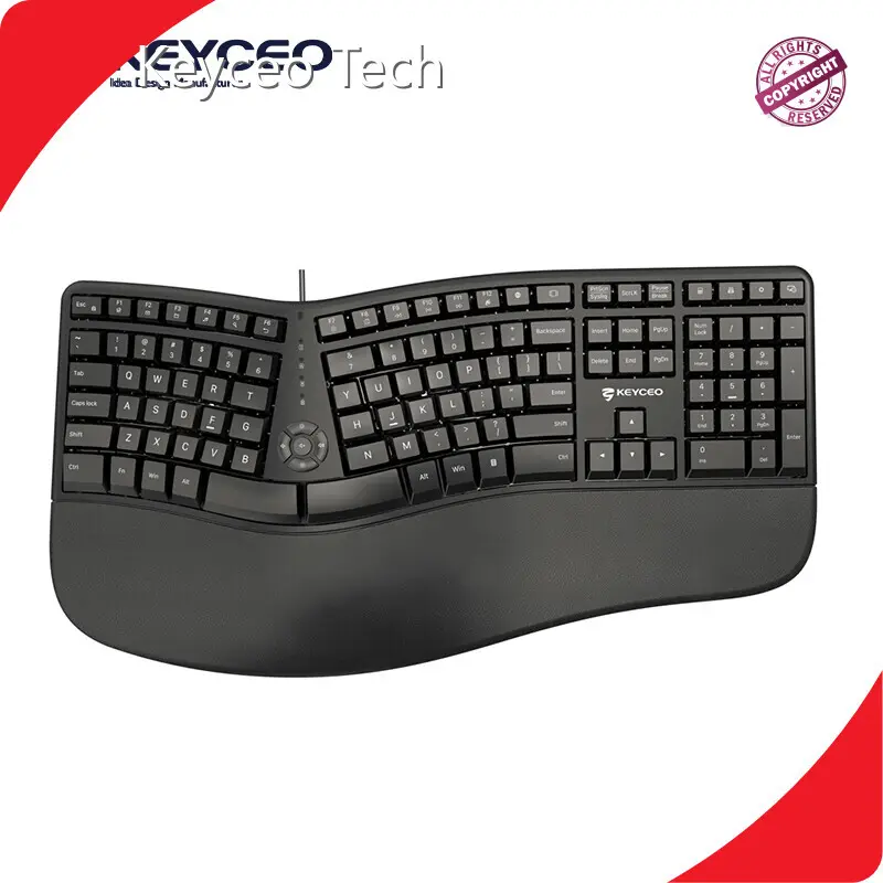 Ergonomic Keyboard with Smart Card Reader New Yes Ergonomic Keyboard with Smart Card Reader NO Keyceo Brand 1