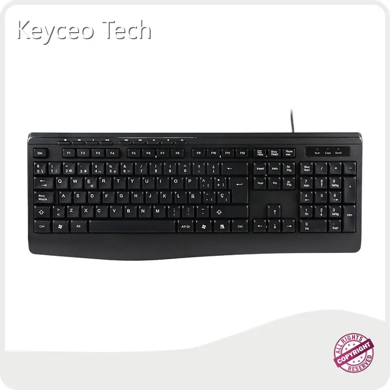Wholesale Office Wired Keyboard Keyceo Brand 1