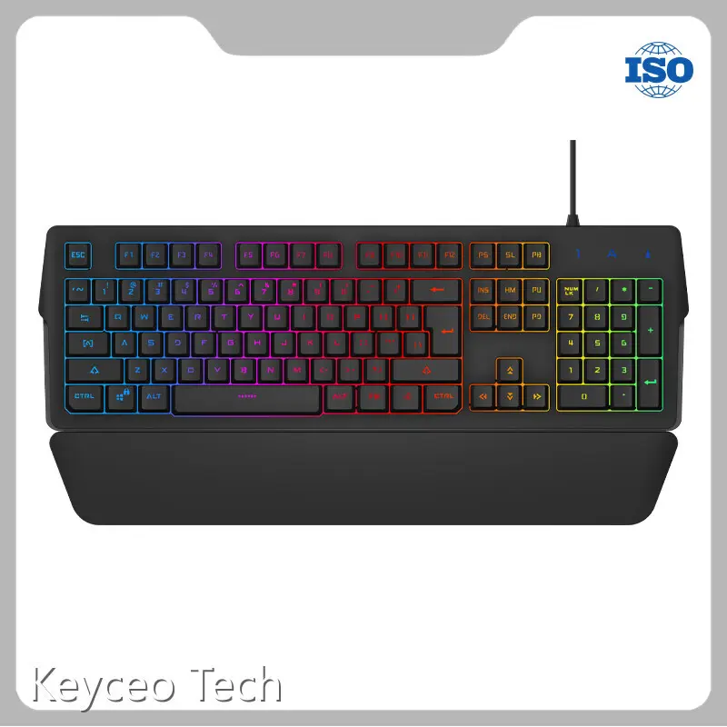 Best Membrane Gaming Keyboard 2017 Support All the Languange Keyceo Brand 467*211*30mm KY--K9250 1