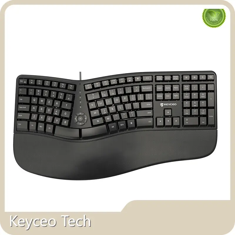Keyceo Brand Best Wired Keyboard for Office Work Bluetooth/wired/wireless 485x255x47mm KY-K880 1
