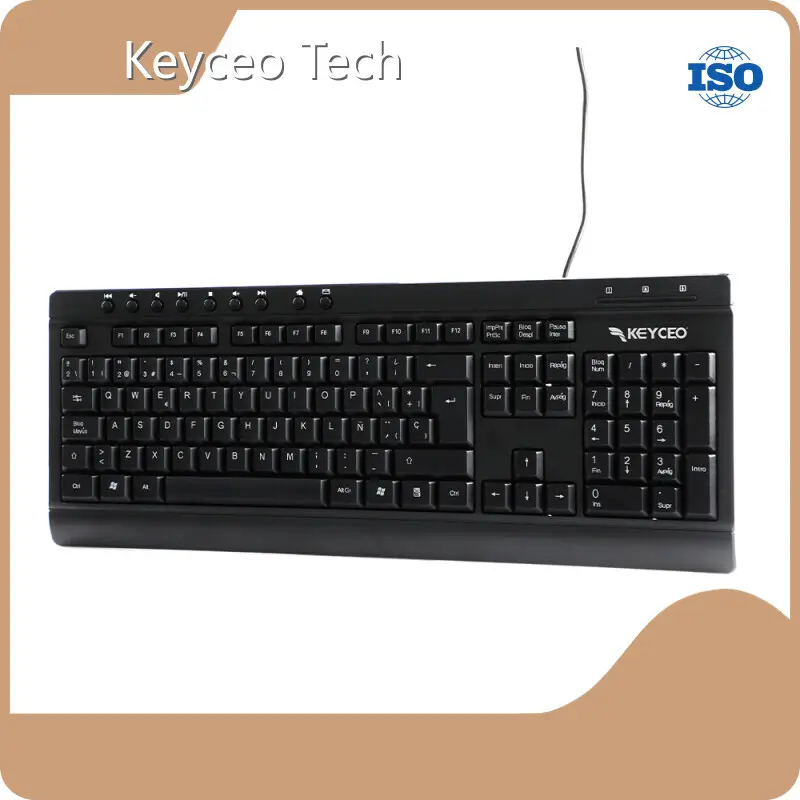 Best Ergonomic Keyboards for Mac Membrane Keyceo Brand Desktop 1