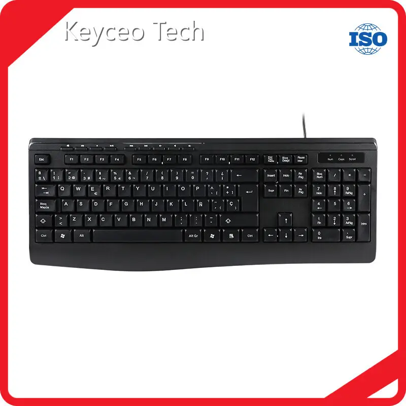 Keyceo Office Wired Keyboard Brand KY-K650 Support All the Languange 468*171*27mm USB 1