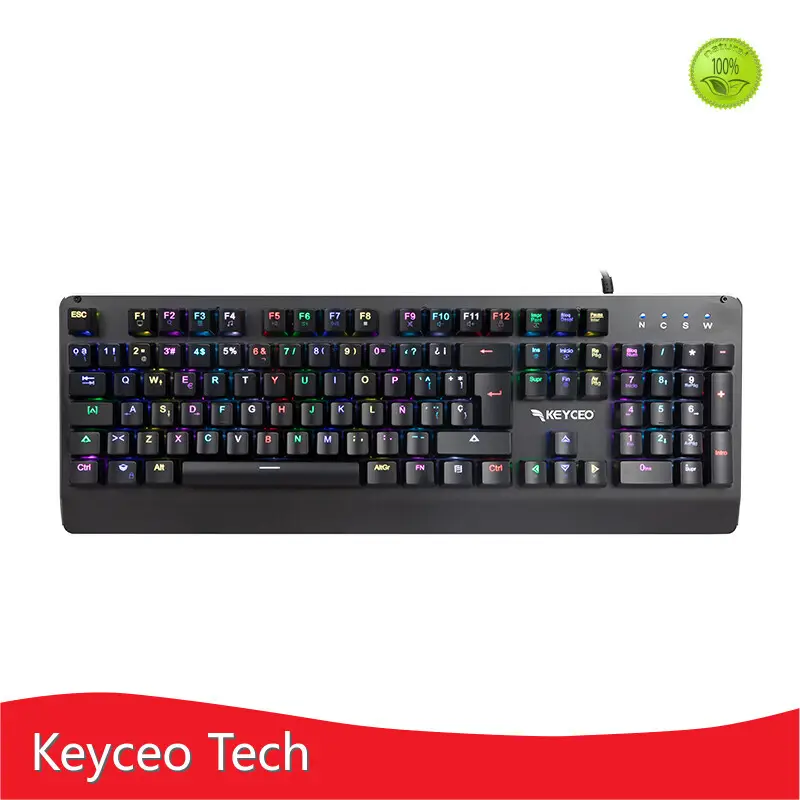 Mechanical Gaming Keyboards 465*161*32mm(keyboard) 123*61*41 Mm(Mouse) 2.4G KY-MK01 Warranty Keyceo 1