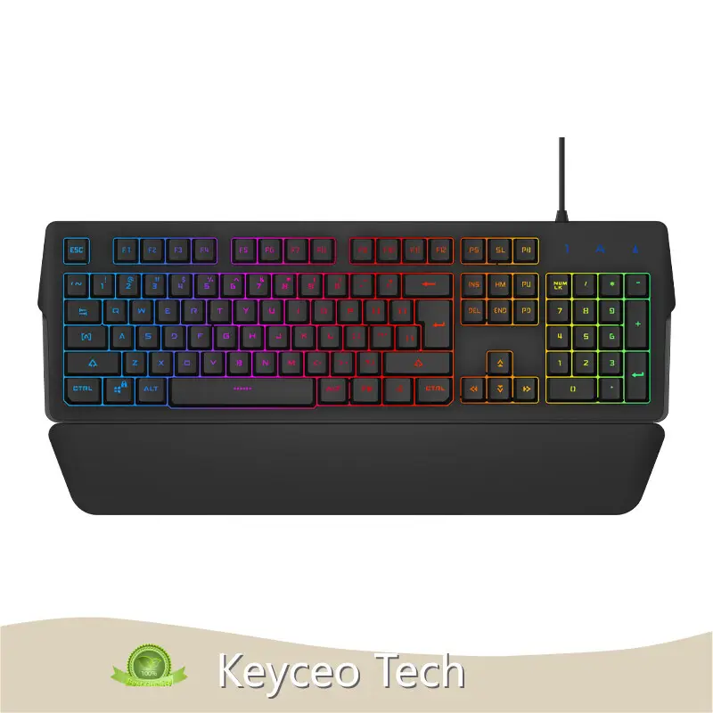 Cheap Membrane Keyboard Gaming 467*211*30mm KY--K9250 Keyceo 1