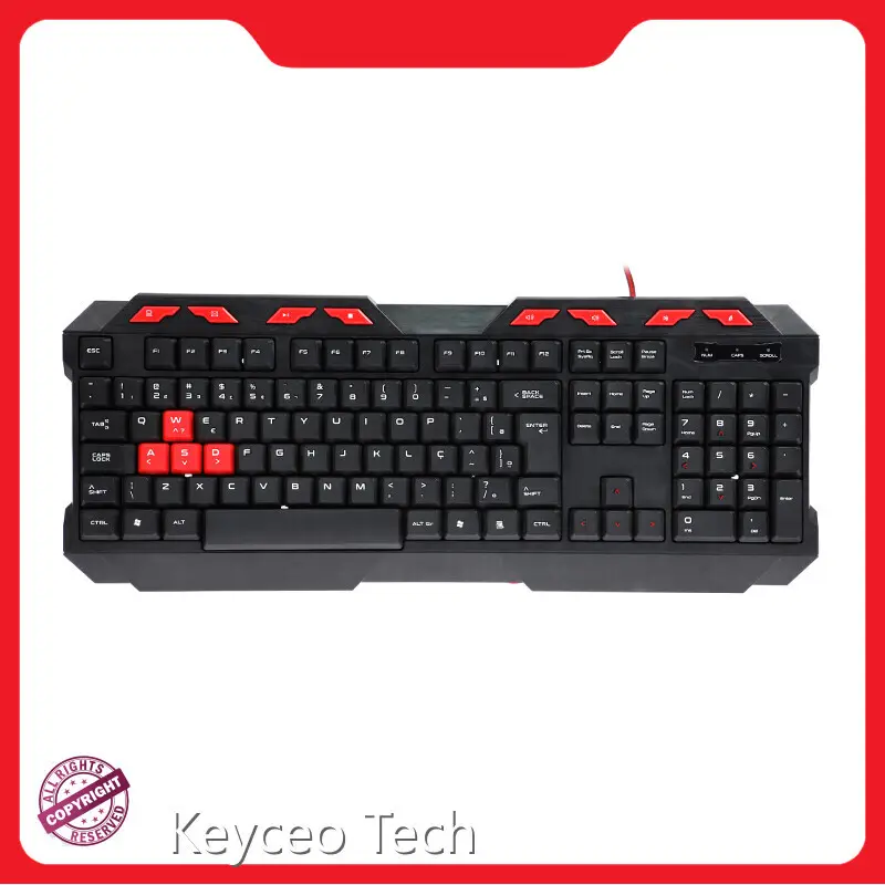 Keyceo Brand Best Wired Keyboard for Office Use 402*150*21mm Support All the Languange KY-K608 Factory 1