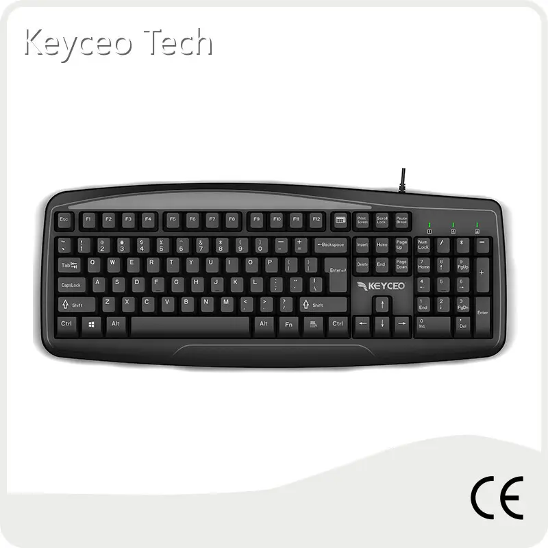 Keyceo - Best Wired Keyboard for Office Use Support All the Languange 439*187*23mm 1