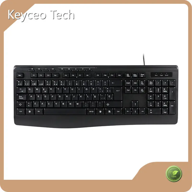 Custom Best Wired Keyboard for Office Use Keyceo 468*171*27mm KY-K650 Support All the Languange 1