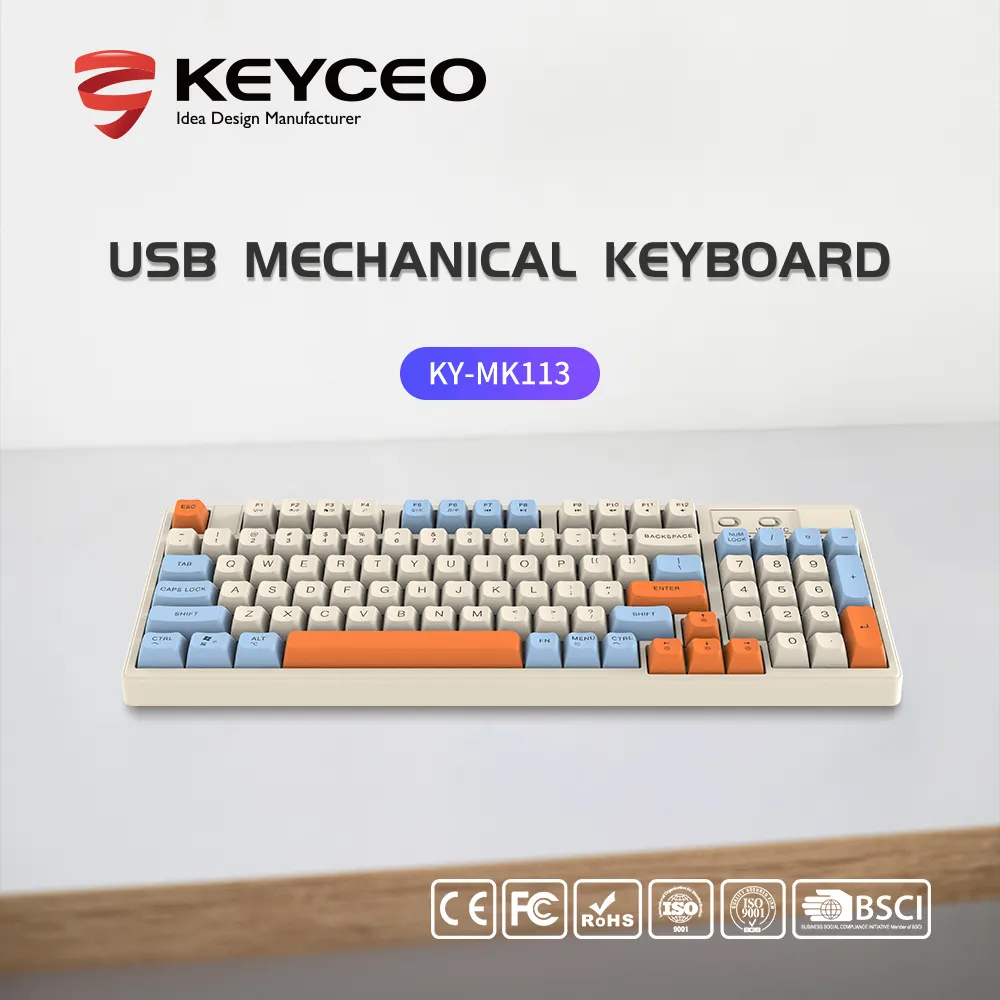 Best Gaming Keyboard Manufacturer Keyceo Manufacture 550+5g 2