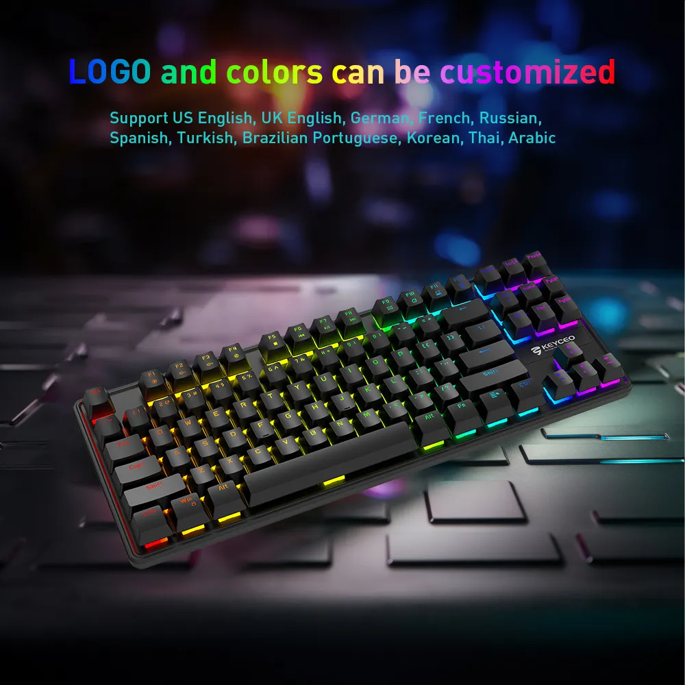 OEM Keyboard Bulk Buy KY-MK87 Keyceo 2