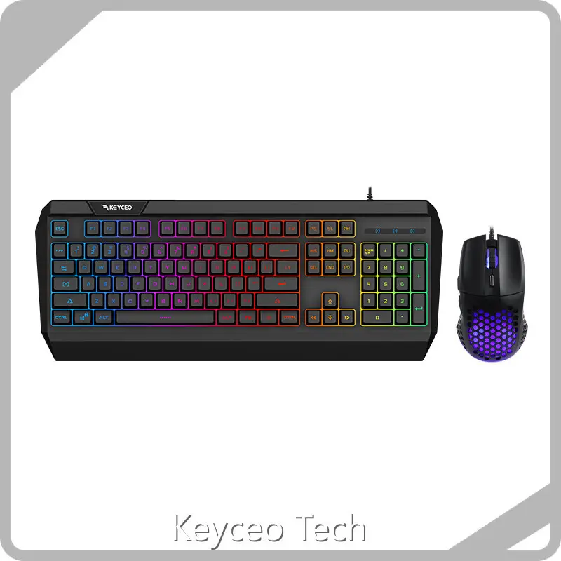 Led Gaming Keyboard and Mouse Keyceo Brand Manufacture 1