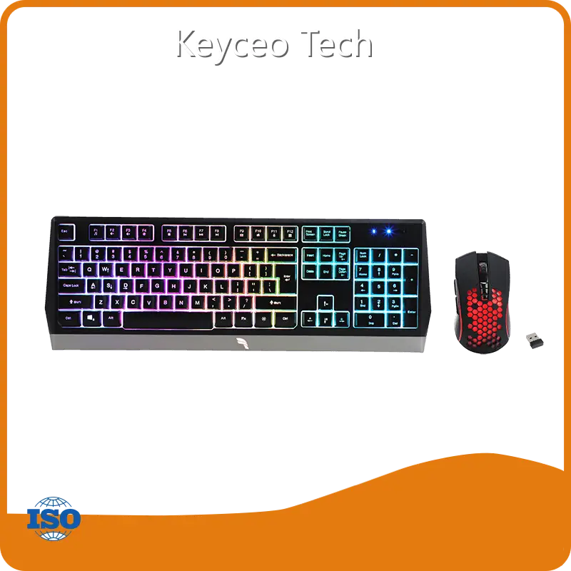 Keyceo Brand Rgb Gaming Keyboard and Mouse Combo 2.4G Supplier 1