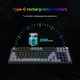 OEM Mechanical Keyboard Keyceo Brand 2.4G+BT+USB RGB 4
