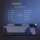 OEM Mechanical Keyboard Keyceo Brand 2.4G+BT+USB RGB 3