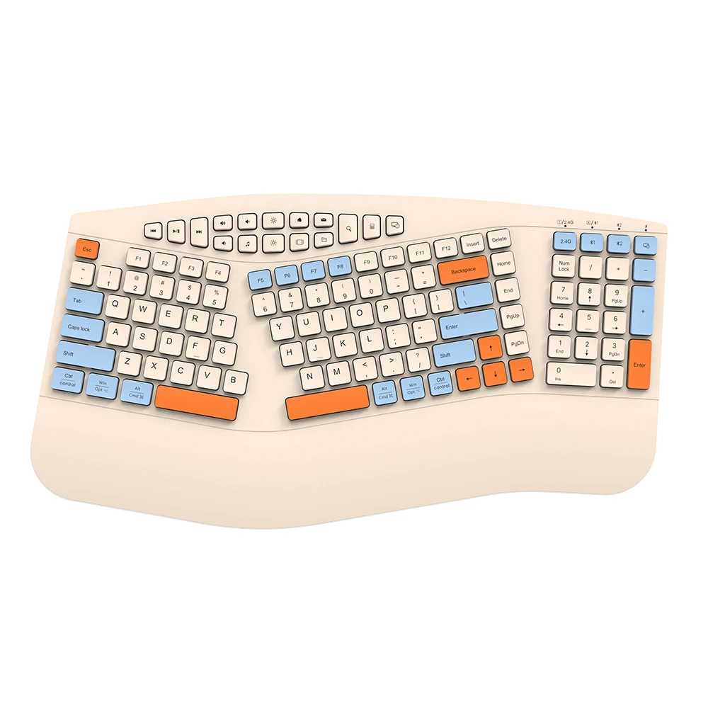 KY-K882 Geteilte ergonomische Tastatur für Laptop mit ergonomischer Tastatur für PC 1