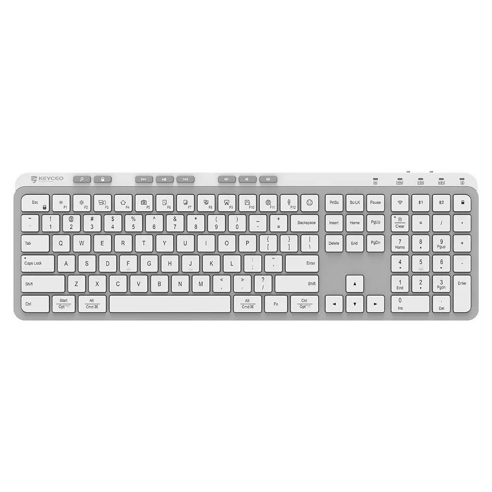 Gaming Keyboard Manufacturers 2.4G+BT by Keyceo 3
