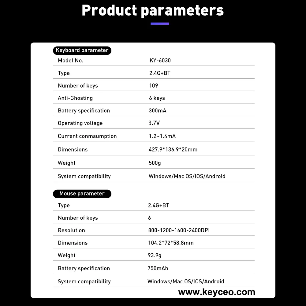 Keyceo Brand OEM Mechanical Keyboard Supplier-6 9