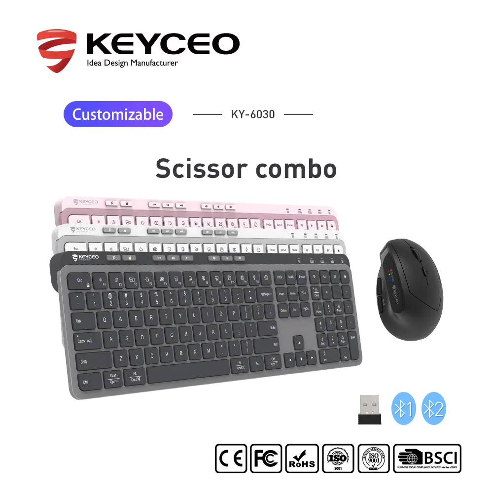 Keyceo Brand OEM Mechanical Keyboard Supplier-6 2