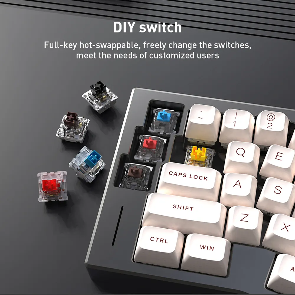 Hot Best Mechanical Keyboard Manufacturers DIY Mechanical Keyboard Keyceo Brand 7