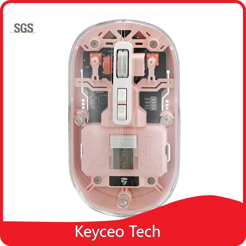 Gaming Mouse Manufacturer Keyceo Brand 67g Transparent Mouse 1