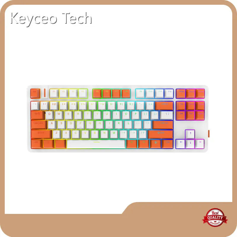 OEM Mechanical Keyboard Keyceo Brand TKL 80% Keyboard 365*138*28mm 1