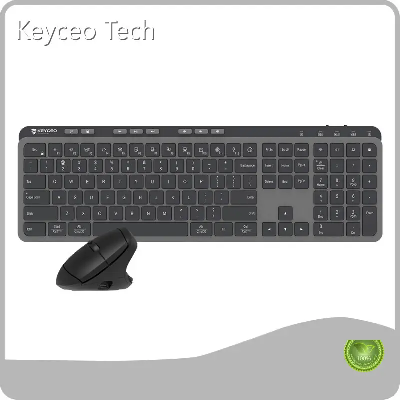 OEM Mechanical Keyboard Keyceo Manufacture Ergonomic Keyboard and Mouse Combo 1