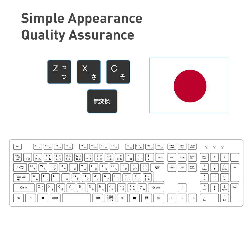 Keyboard and Mouse Combo 2.4G OFFICE COMBO by Keyceo-2 5