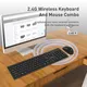 Best Keyboard and Mouse Combo 2.4G OFFICE COMBO - - Keyceo 6
