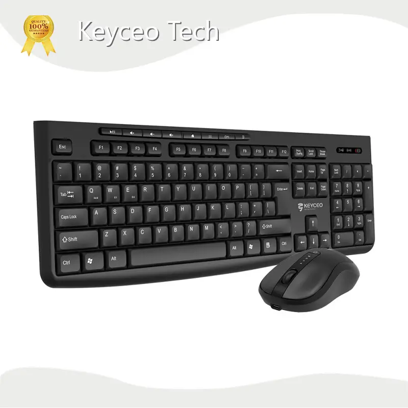 Office Works Wireless Mouse and Keyboard KY-4610WBR - - Keyceo 1