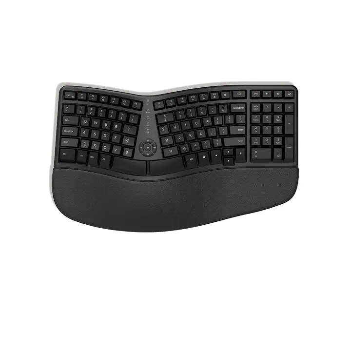 KY-K880 リストレスト付き分割エルゴノミック キーボード 快適な長さの