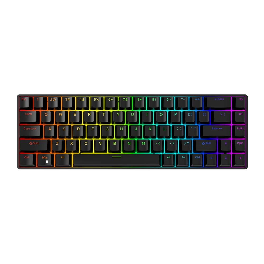 KY-MK222USB OEM 68 Keys New Magnetic Axis Keyboard Popular axes Wired connection  Hot-swap support Rapid Trigger Mechanical Keyboard magnetic switch  for Pc Laptop 1
