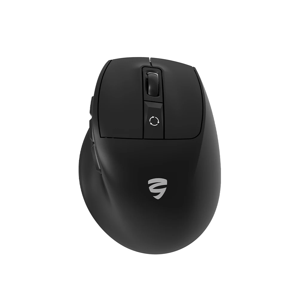 Mouse ottico per computer wireless KY-M660WBR 2.4G con mouse ergonomico Slient Click regolabile da 2400 DPI per laptop desktop PC da ufficio 1