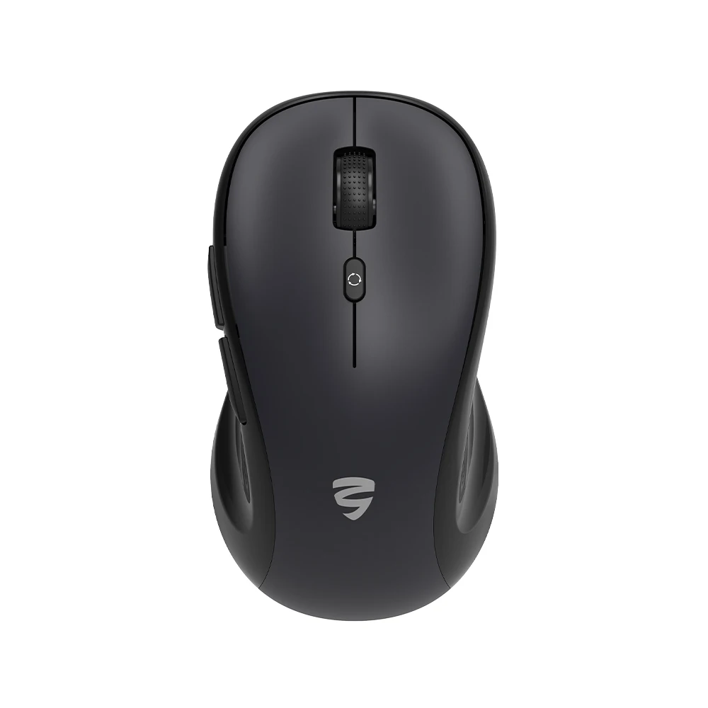 Ultratenká ergonomická myš KY-M812WB: Bezhlučná prevádzka na batérie AA s ovládacími prvkami bočného posúvania &lt;000000&gt; Kompatibilita s viacerými operačnými systémami pre profesionálov na cestách 1