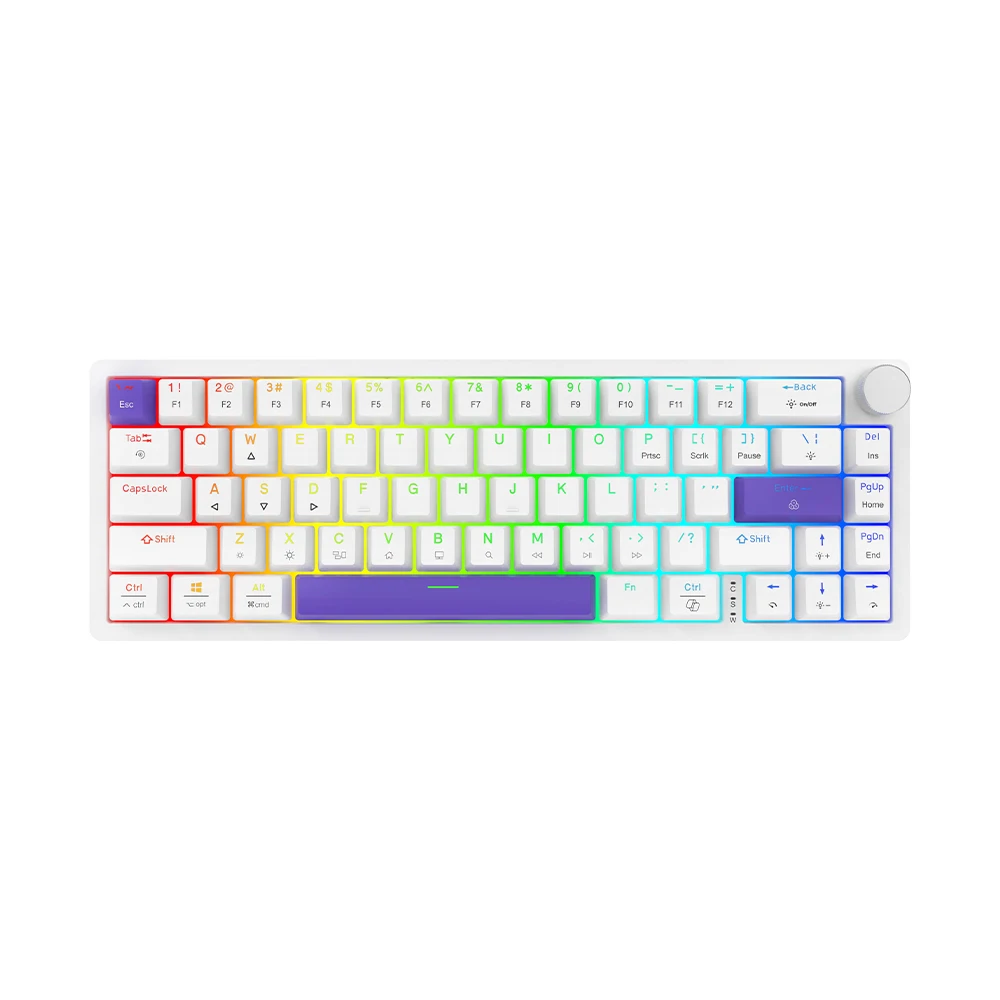 KY-MK230 Magnetic Axis Switch Gaming Keyboard - 0.01ms Ultra-Low Latency, RGB Lighting Customizable Web Software 1