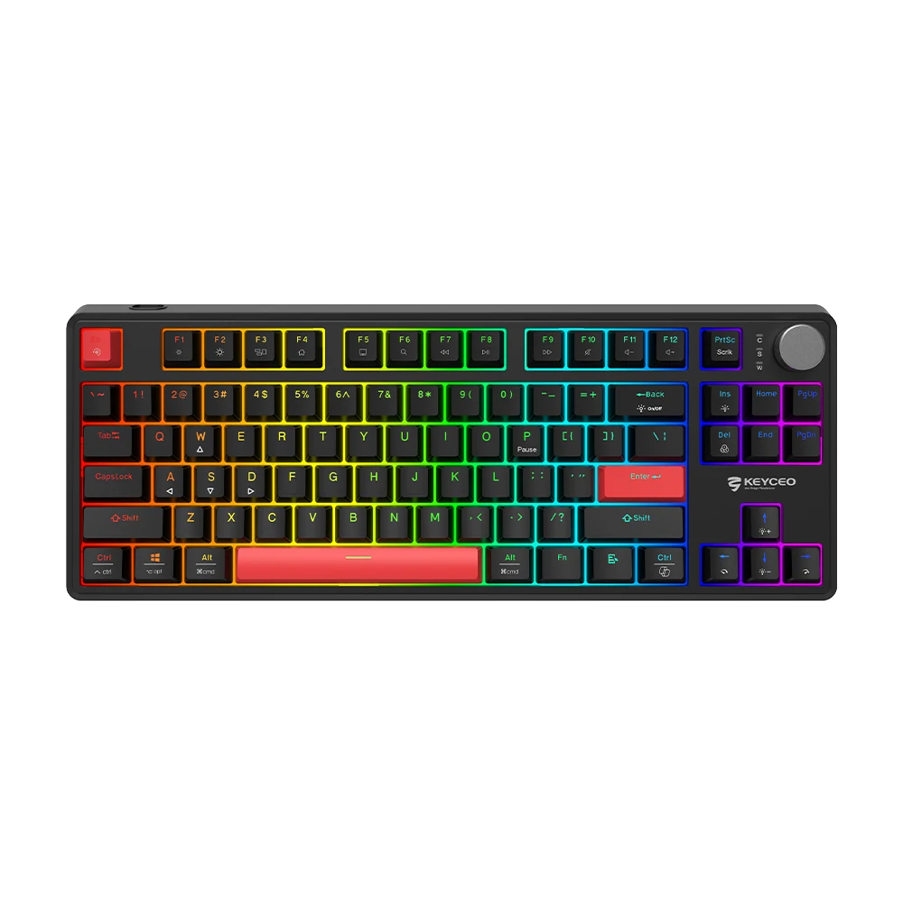 KY-MK232 Mechanical Keyboard Magnetic Switch 80% Gaming Keyboards Rapid Trigger 0.01mm 8K ARGB HE/TMR Custom Keyboard 1