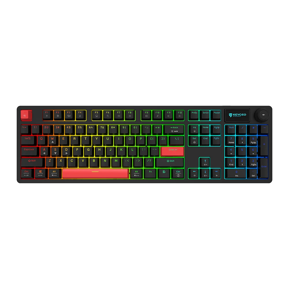 KY-MK233  Hall Effect Magnetic Switch Gaming Keyboard Custom Mechanical Gasket Structure Wired Connection RT0.01 1