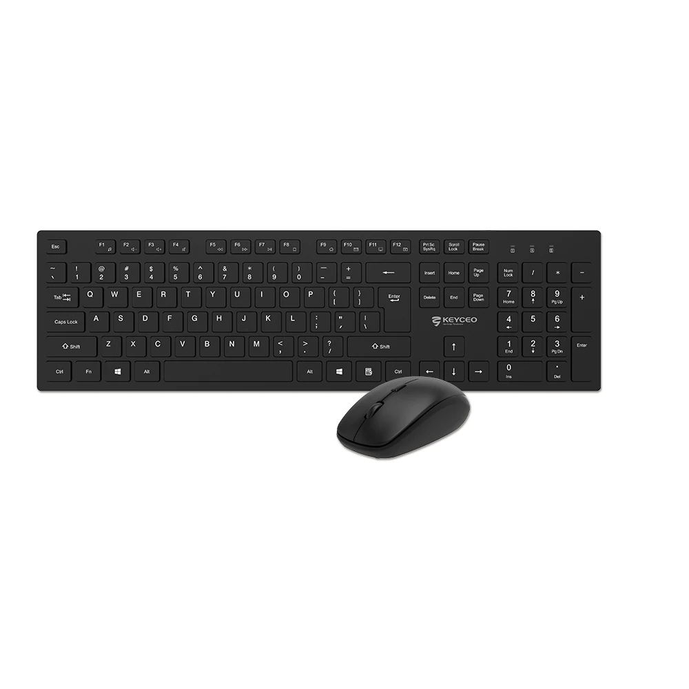 KY-4410W-US FN Мультимедийные ярлыки Эргономичная комфортная беспроводная клавиатура и мышь 2,4G для ноутбуков и планшетов с ОС Windows 1
