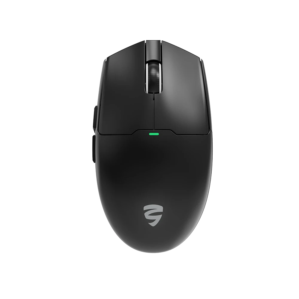 Mouse Gamer Sem Fio KY-M1082 2.4G+BT+USB com Controles Personalizáveis, Configuração de Macros por Teclas e 12000 DPI para Escritório. 1