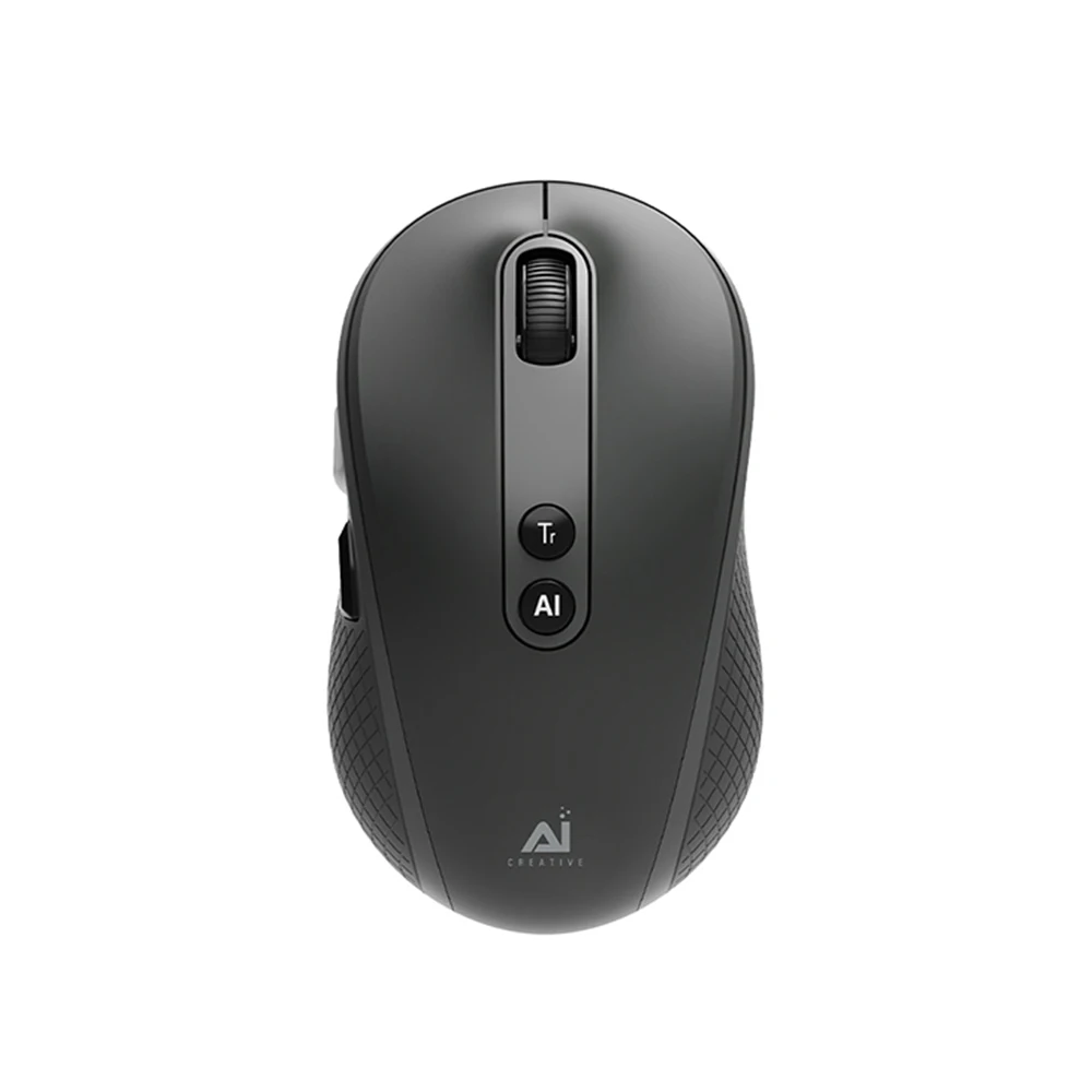 KY-M730 AI Wireless Mouse Cloud mouse for PC Laptop Bluetooth Mouse with AI Assistants Voice Typing 5-Speed DPI Adjustable Ergonomic Design for Office 1