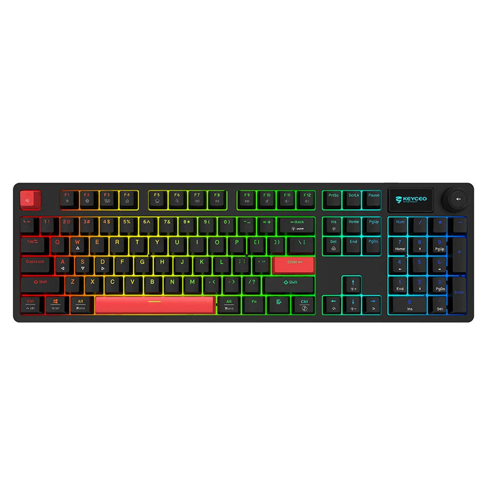 KY-MK233 홀 효과 마그네틱 스위치 게이밍 키보드 커스텀 기계식 개스킷 구조 유선 연결 RT0.01 1