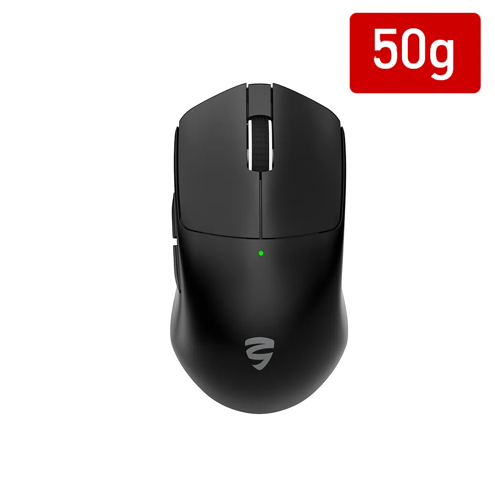 KY-M1071 50g 초경량 3가지 모드 게이밍 마우스 2.4G 블루투스 USB PMW3395 6DPI 긴 배터리 1