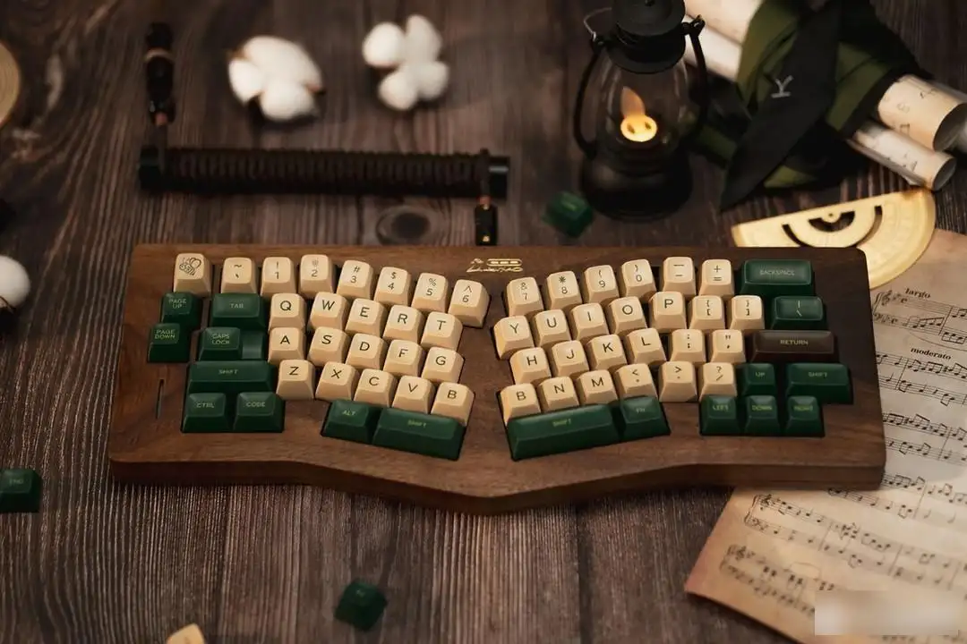 Wooden rhyme full of bosom, the rhythm of the heart between the fingers: thousand yuan level wooden Alice keyboard - AMX60 brief review - August 2024  1